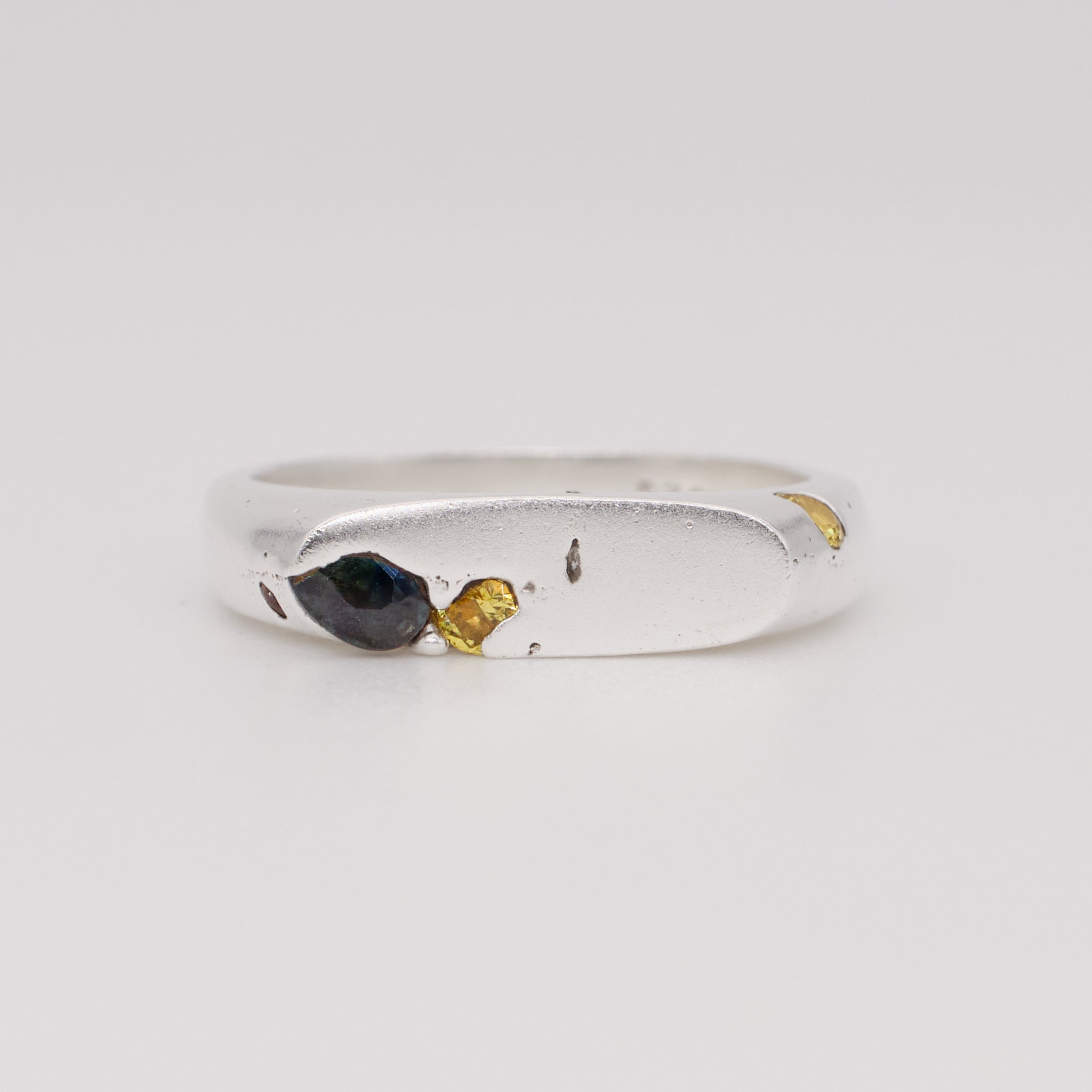 The Aldrin – Sterling Silver with Sapphires – EUR 48 | US 4½