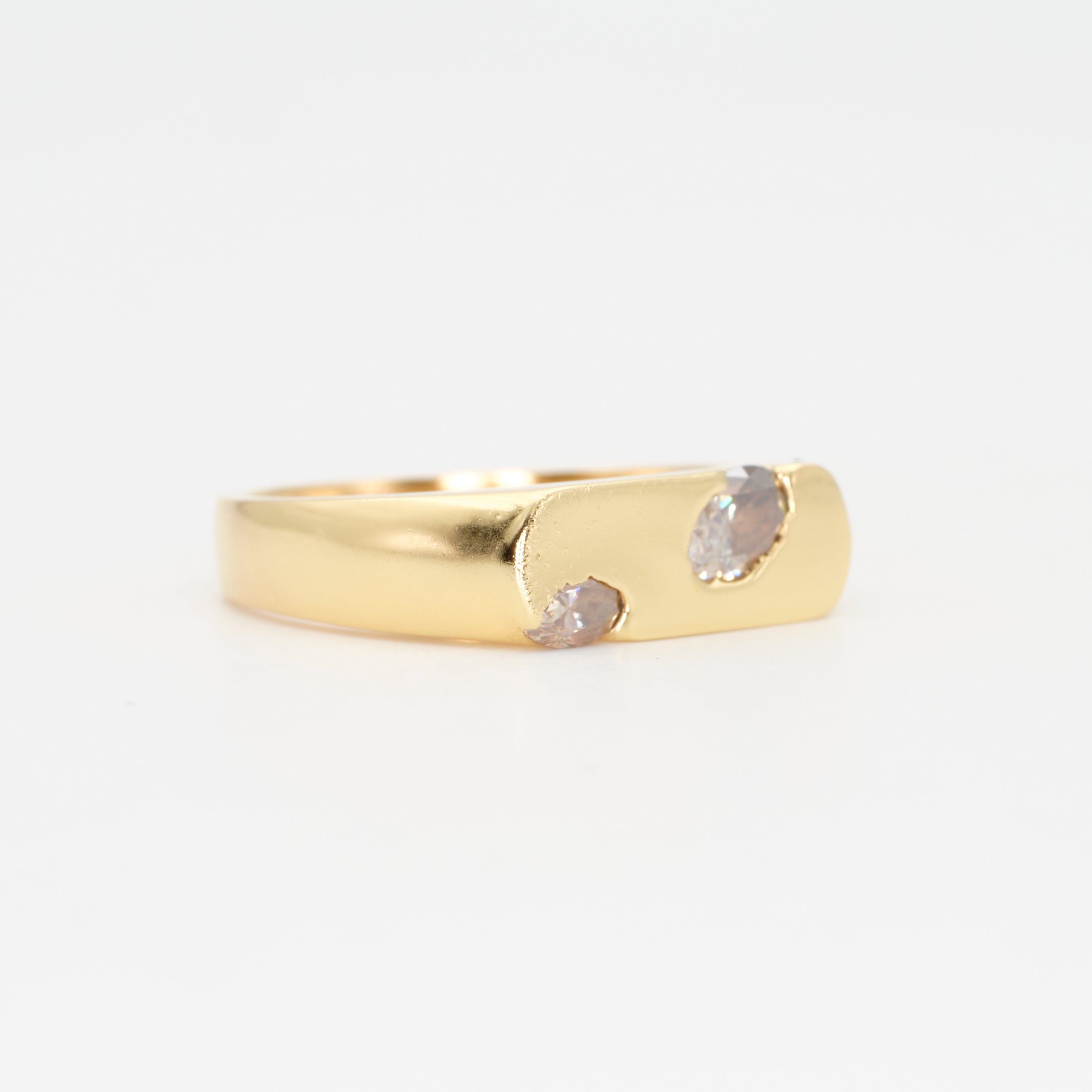 The Kepler – Gold plated Sterling Silver with Moissanites – EUR 60 | US 9