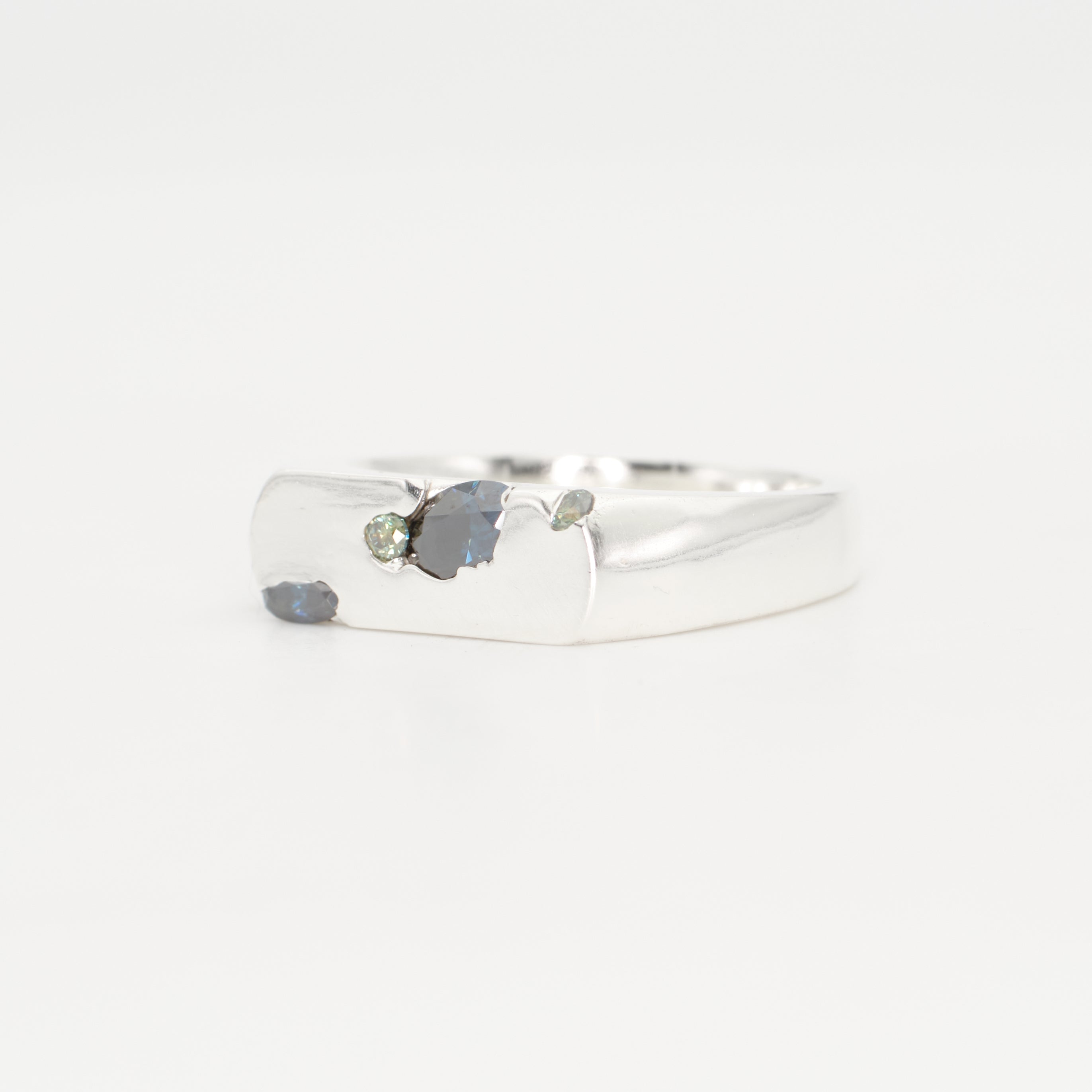 The Kepler – Sterling Silver with Moissanites – EUR 58 | US 8