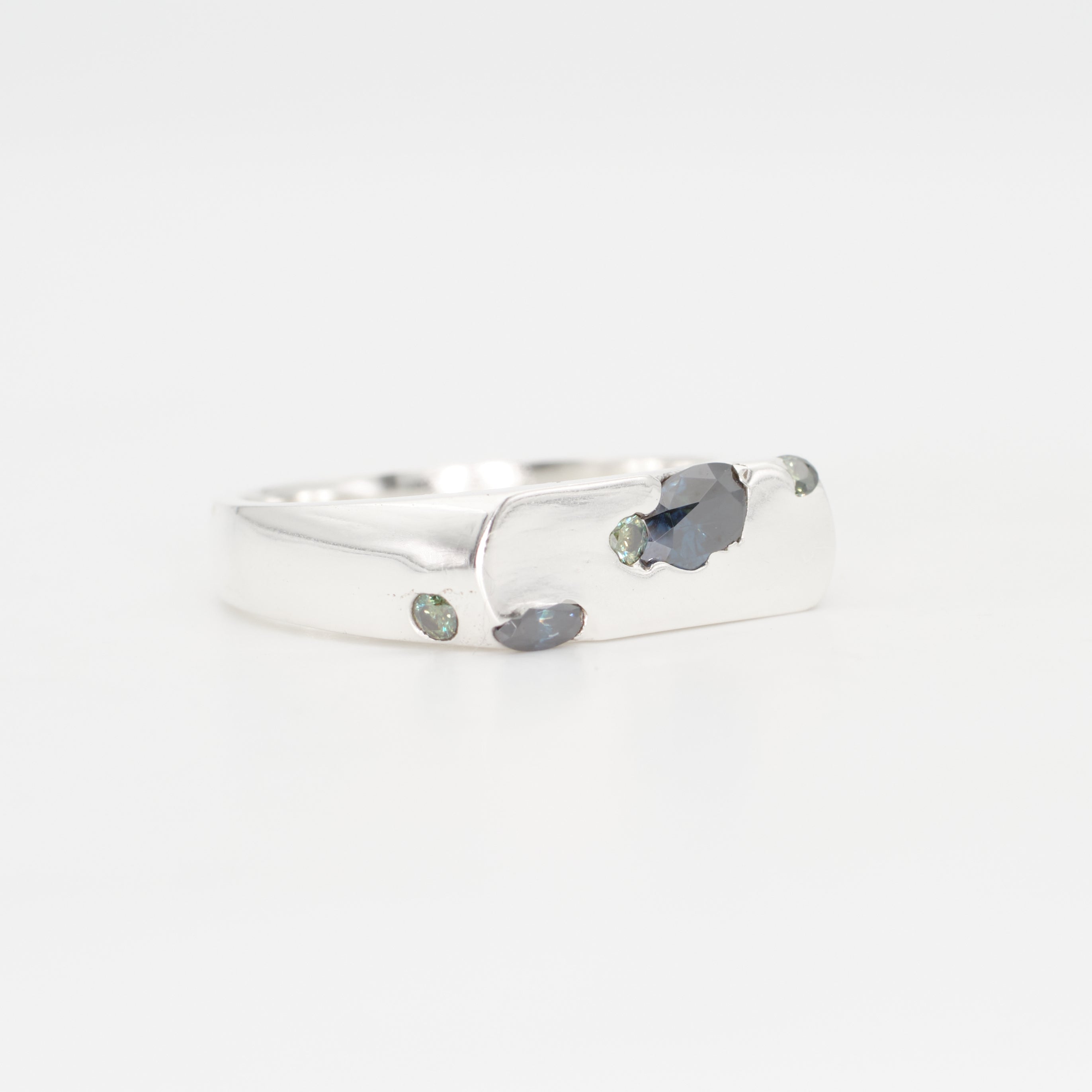 The Kepler – Sterling Silver with Moissanites – EUR 58 | US 8