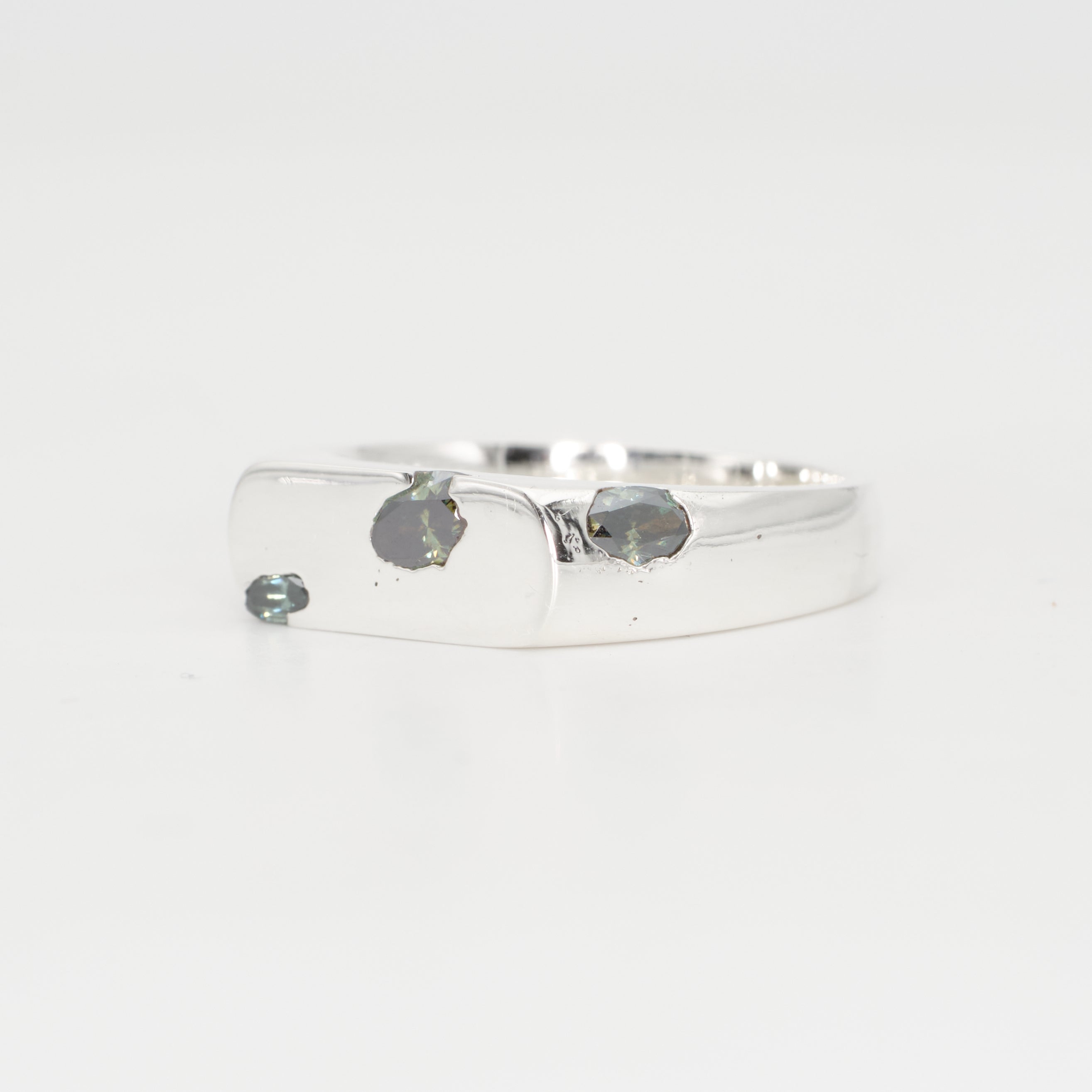 The Kepler – Sterling Silver with Moissanites – EUR 59 | US 8½
