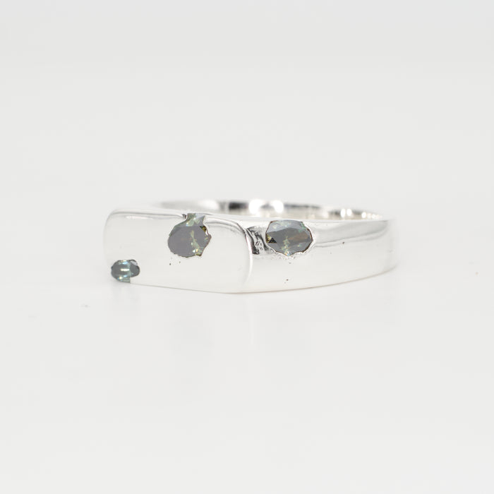 The Kepler – Sterling Silver with Moissanites – EUR 59 | US 8½
