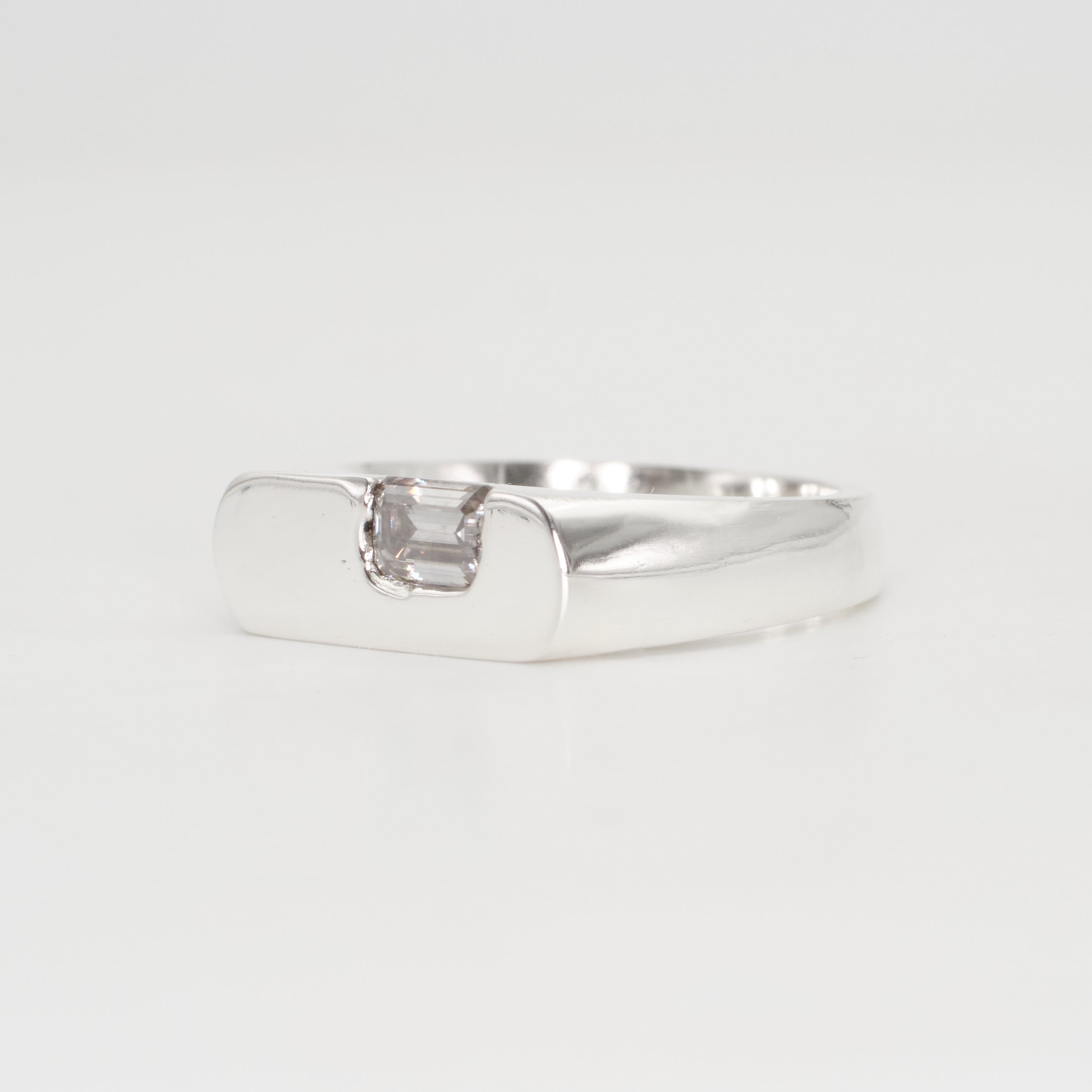 The Kepler – Sterling Silver with Moissanite – EUR 61 | US 9½