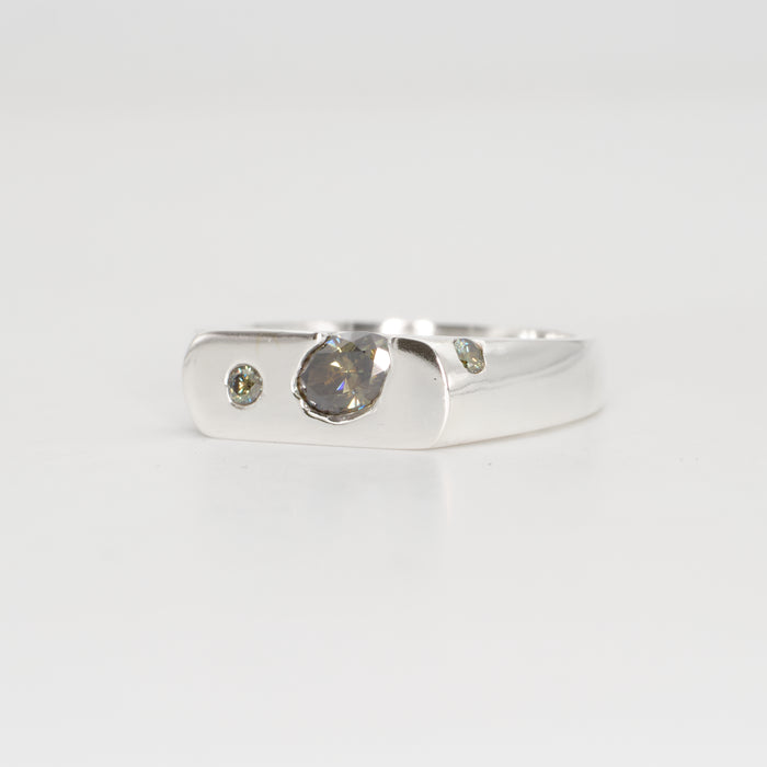 The Kepler – Sterling Silver with Moissanites – EUR 55 | US 7
