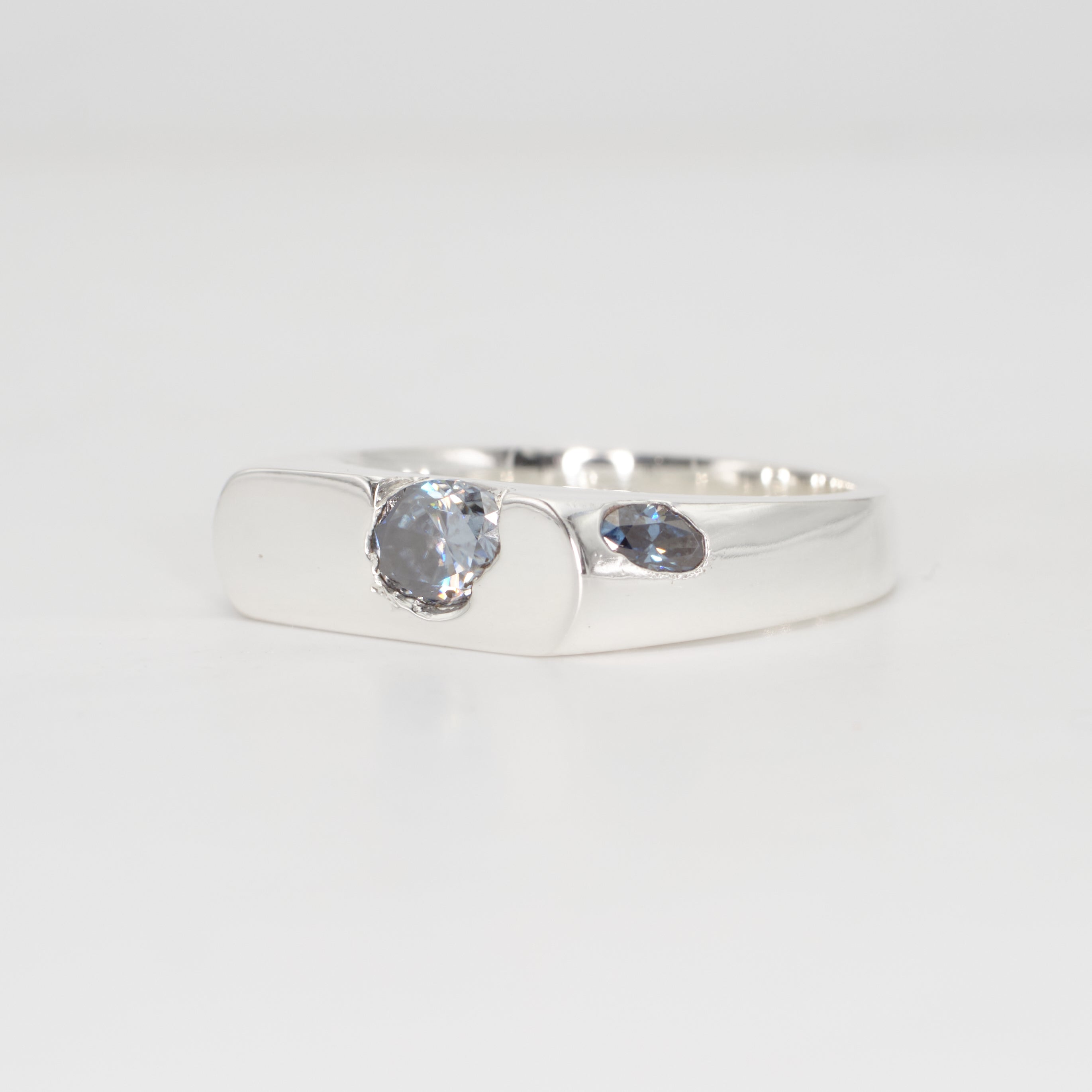 The Kepler – Sterling Silver with Moissanites – EUR 66 | US 11½