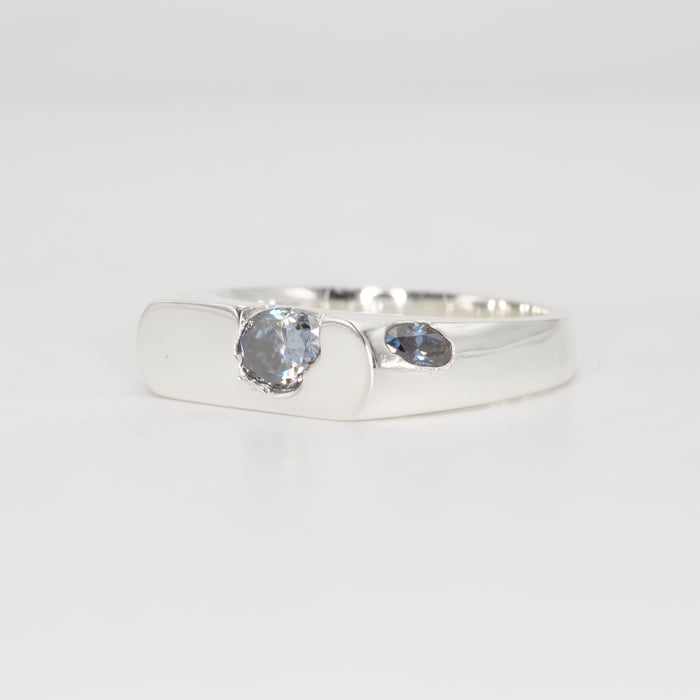 The Kepler – Sterling Silver with Moissanites – EUR 66 | US 11½