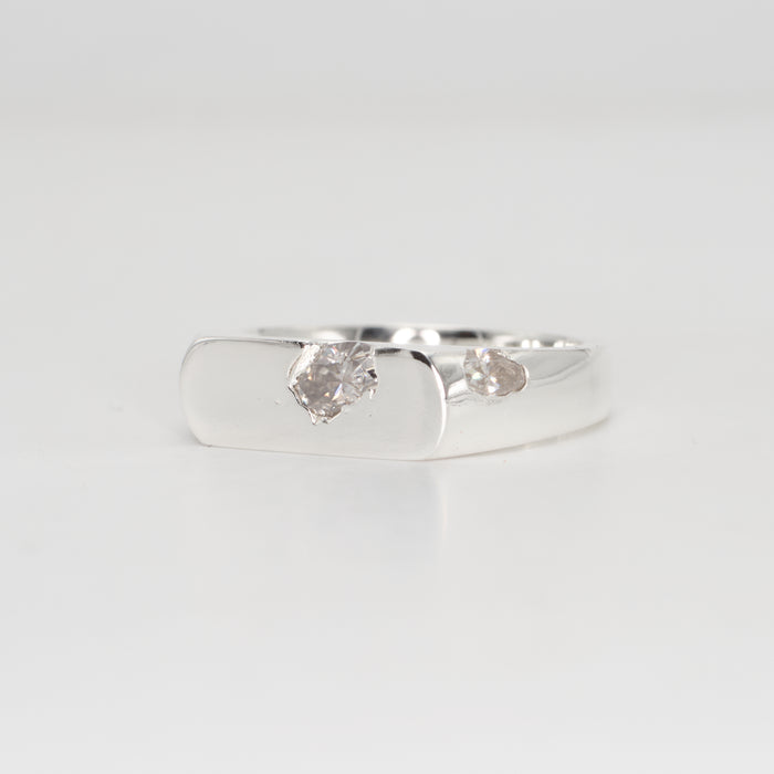 The Kepler – Sterling Silver with Moissanites – EUR 59 | US 8½