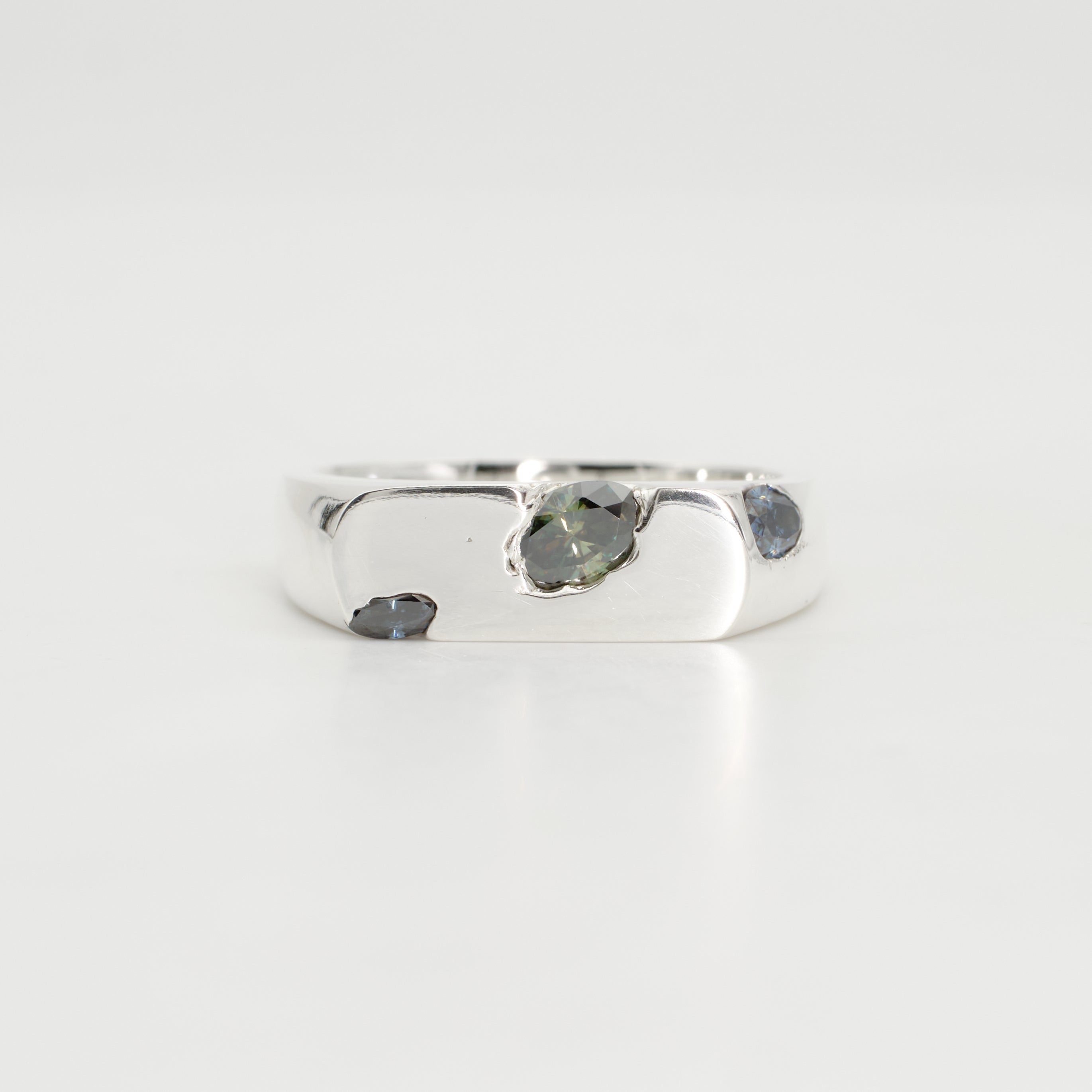 The Kepler – Sterling Silver with Moissanites – EUR 59.5 | US 8¾