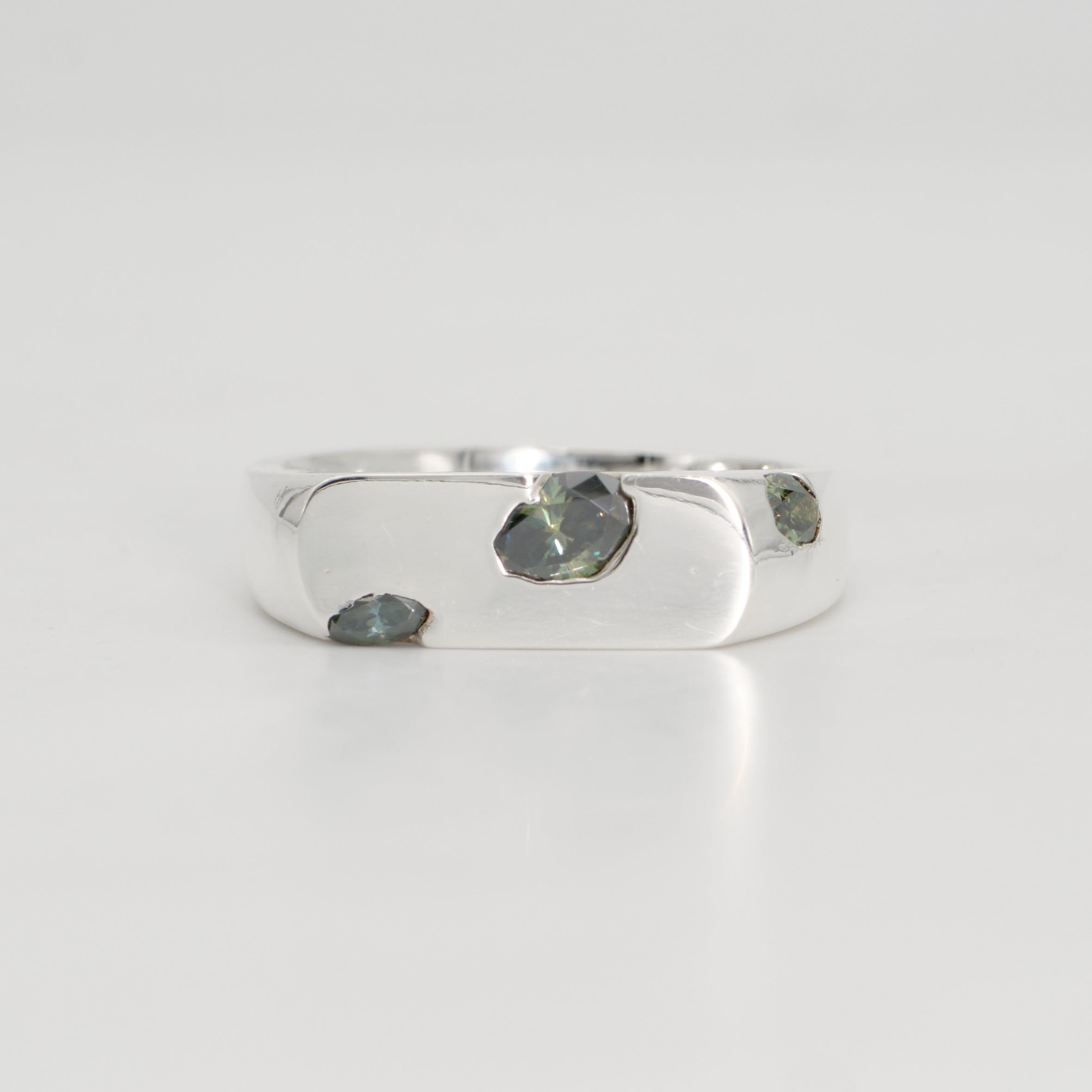 The Kepler – Sterling Silver with Moissanites – EUR 59 | US 8½