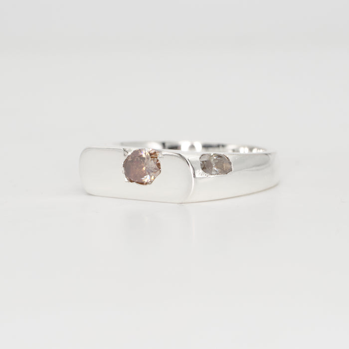 The Kepler – Sterling Silver with Moissanites – EUR 54 | US 6½