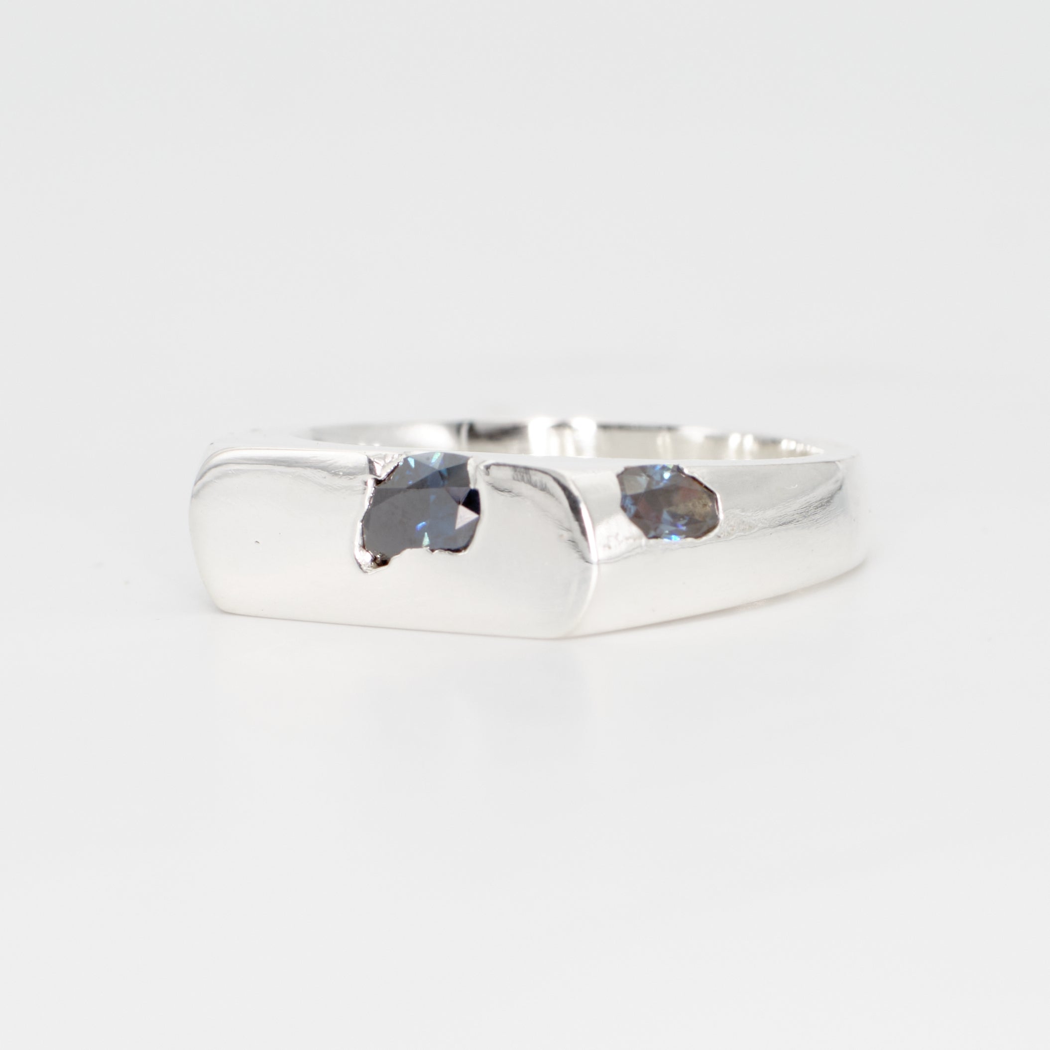 The Kepler – Sterling Silver with Moissanites – EUR 57 | US 7¾