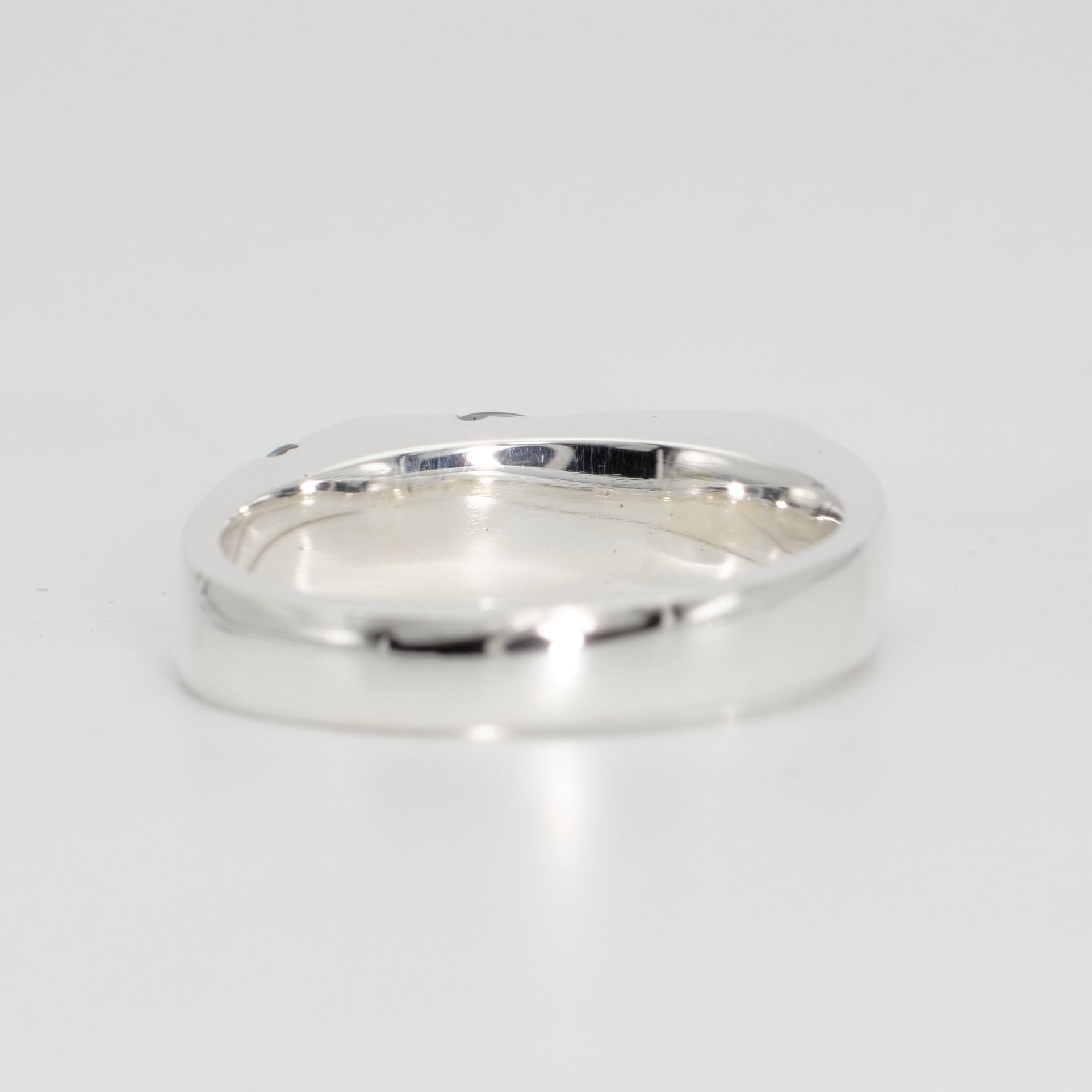The Kepler – Sterling Silver with Sapphire & Moissanite – EUR 59 | US 8½