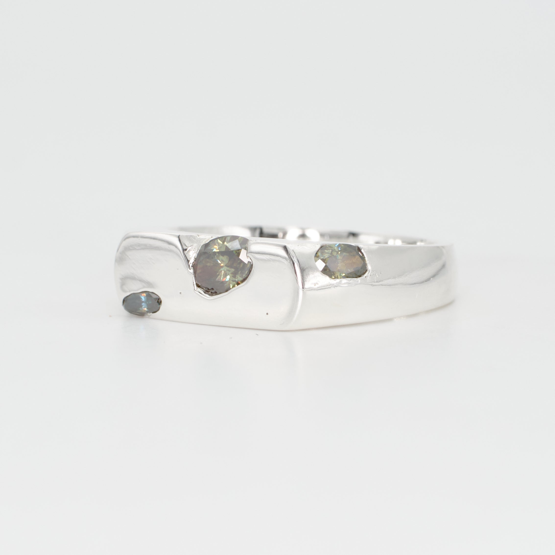 The Kepler – Sterling Silver with Moissanites – EUR 63 | US 10