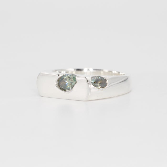 The Kepler – Sterling Silver with Moissanites – EUR 59 | US 8½