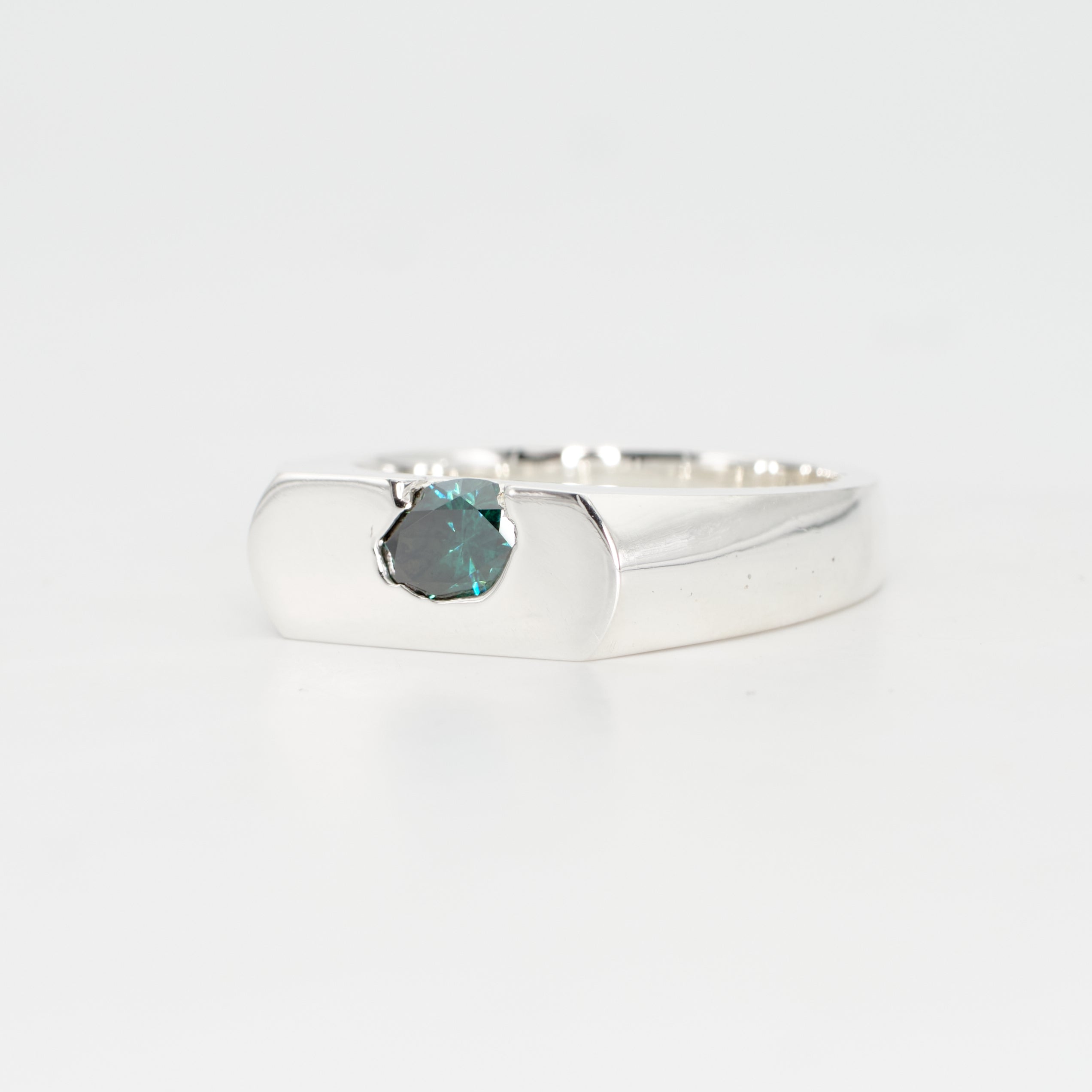 The Kepler – Sterling Silver with Moissanite – EUR 63 | US 10