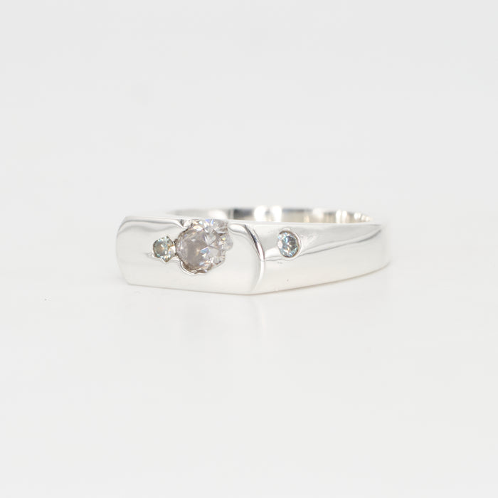 The Kepler – Sterling Silver with Moissanites – EUR 50 | US 5