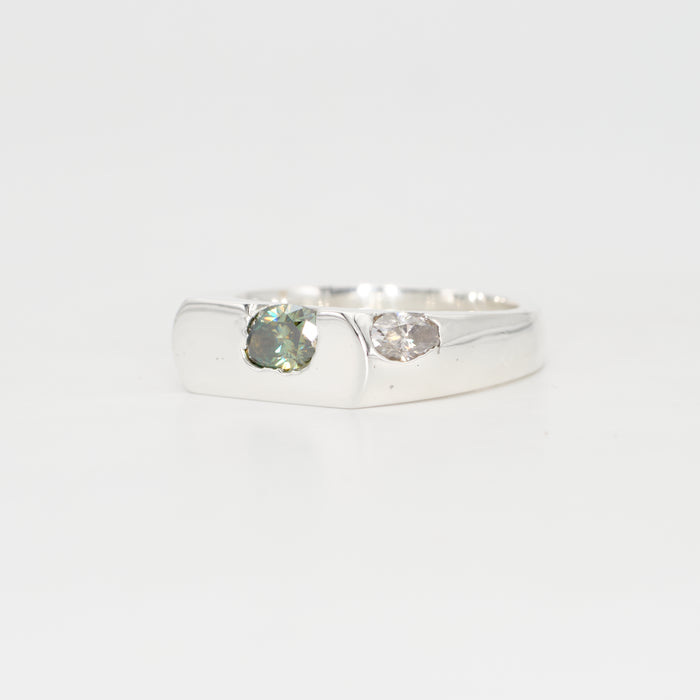 The Kepler – Sterling Silver with Moissanites – EUR 54 | US 6½