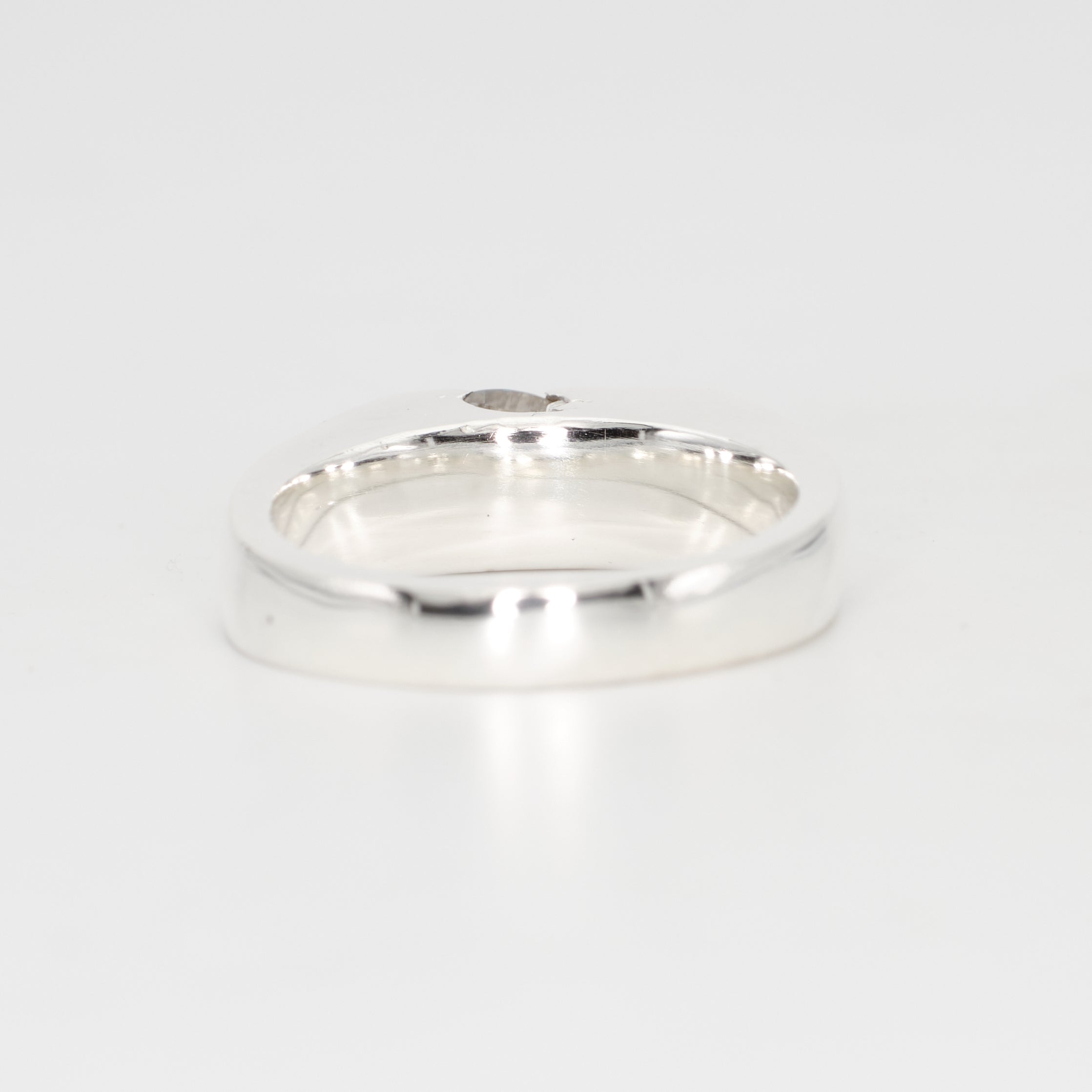 *SALE* The Kepler – Sterling Silver with Ruby and Moissanite – EUR 55 | US 7