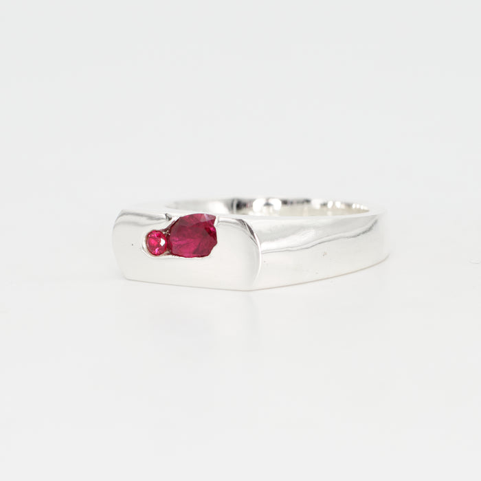 The Kepler – Sterling Silver with Rubies – EUR 51 | US 5½