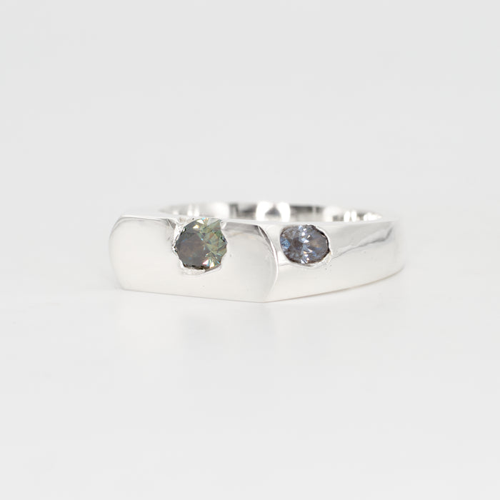 The Kepler – Sterling Silver with Moissanites – EUR 58 | US 8