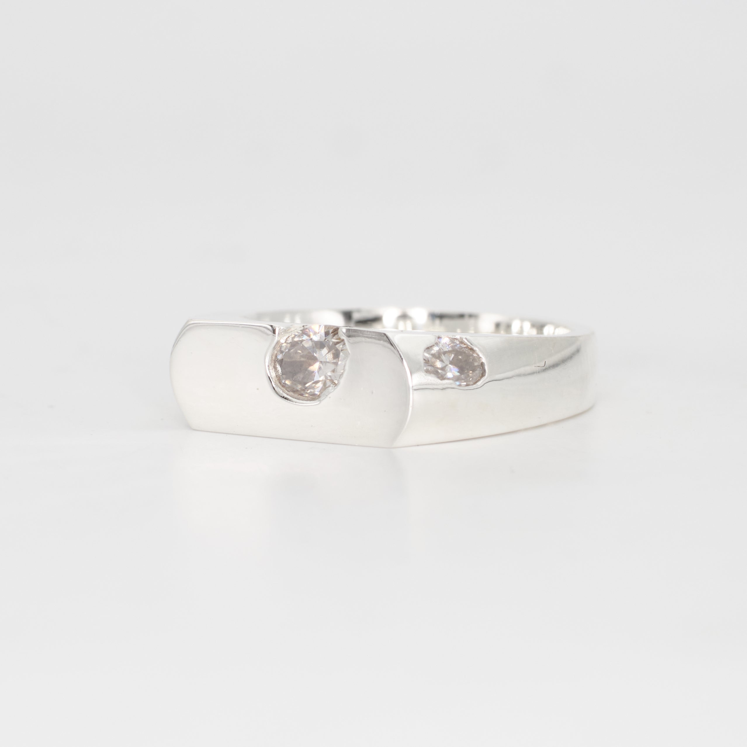 The Kepler – Sterling Silver with Moissanites – EUR 61 | US 9½