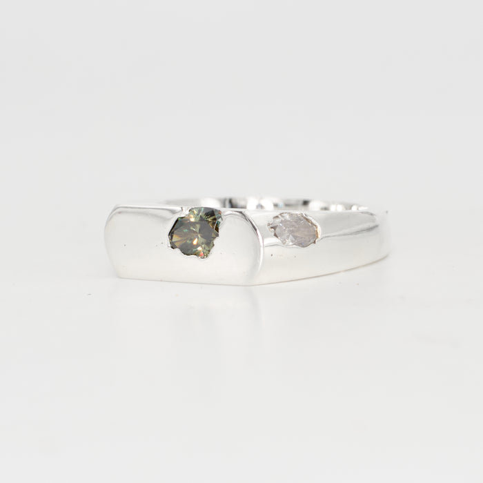 The Kepler – Sterling Silver with Moissanites – EUR 52 | US 6