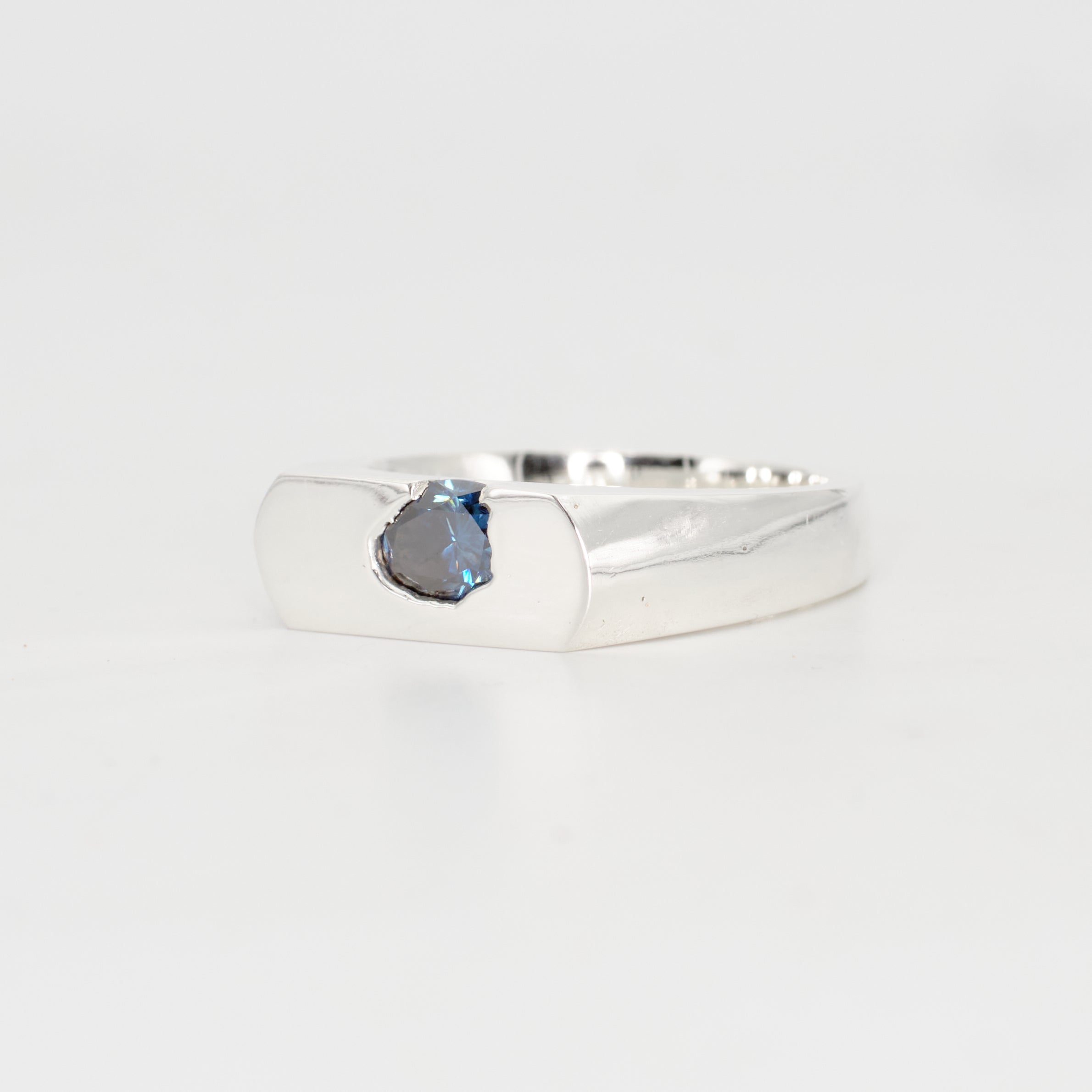 The Kepler – Sterling Silver with Moissanite – EUR 61 | US 9½
