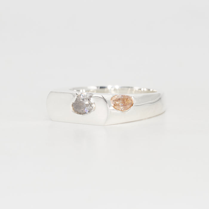 The Kepler – Sterling Silver with Moissanites – EUR 54 | US 6½