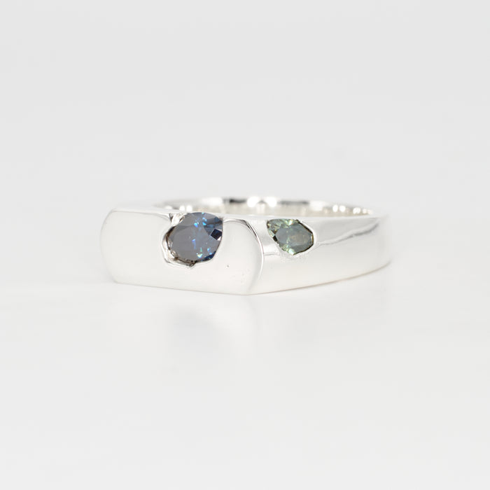 The Kepler – Sterling Silver with Moissanites – EUR 58 | US 8