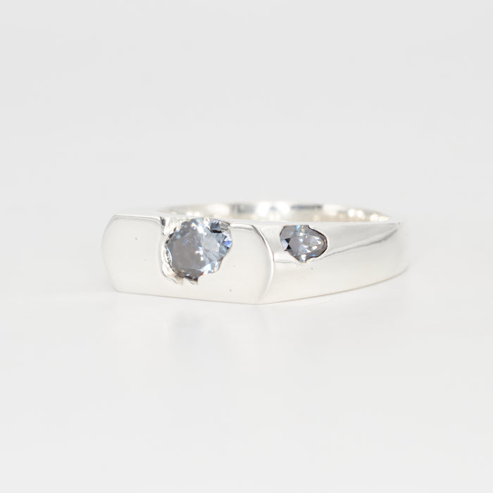 The Kepler – Sterling Silver with Moissanites – EUR 61 | US 9½
