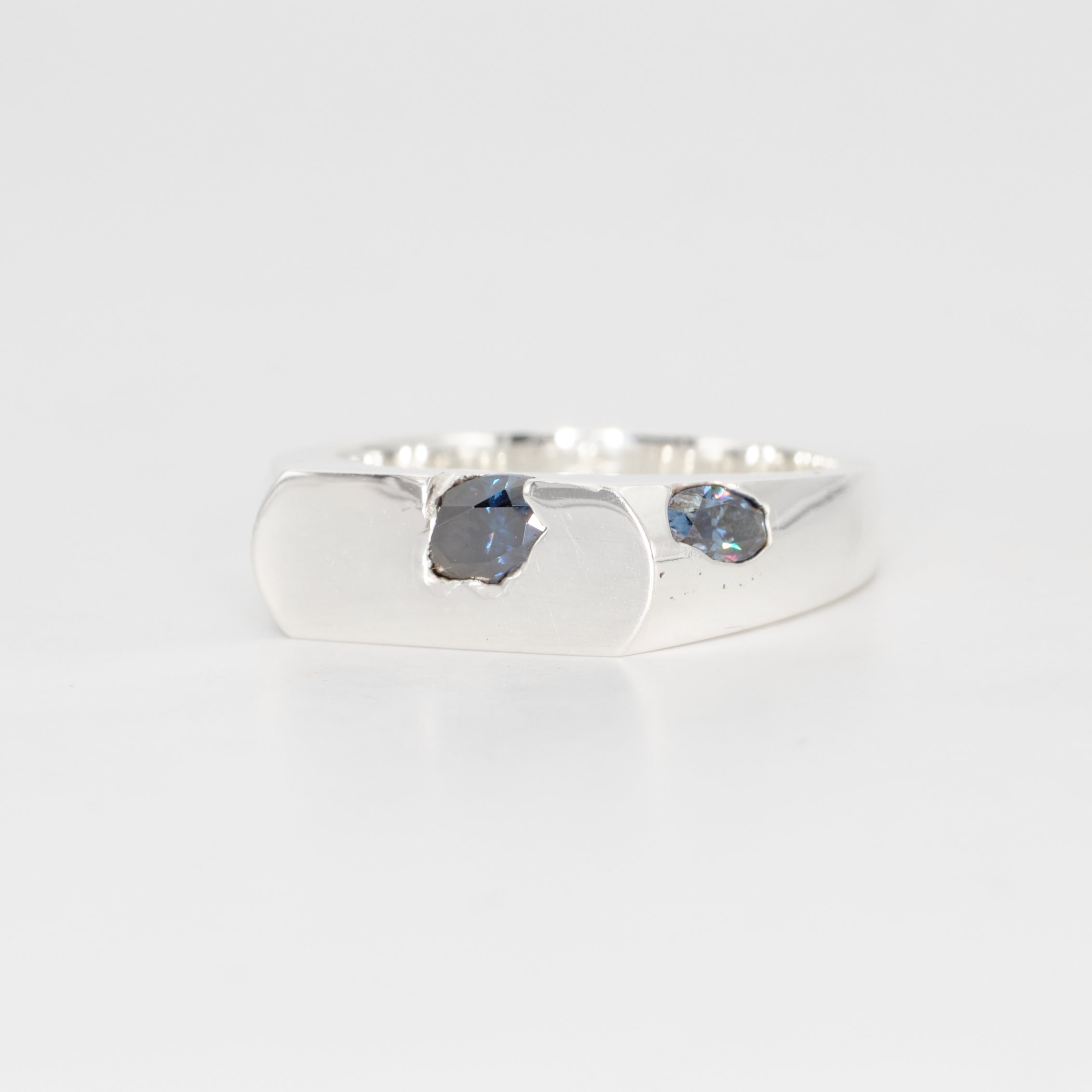 The Kepler – Sterling Silver with Moissanites – EUR 57 | US 7¾
