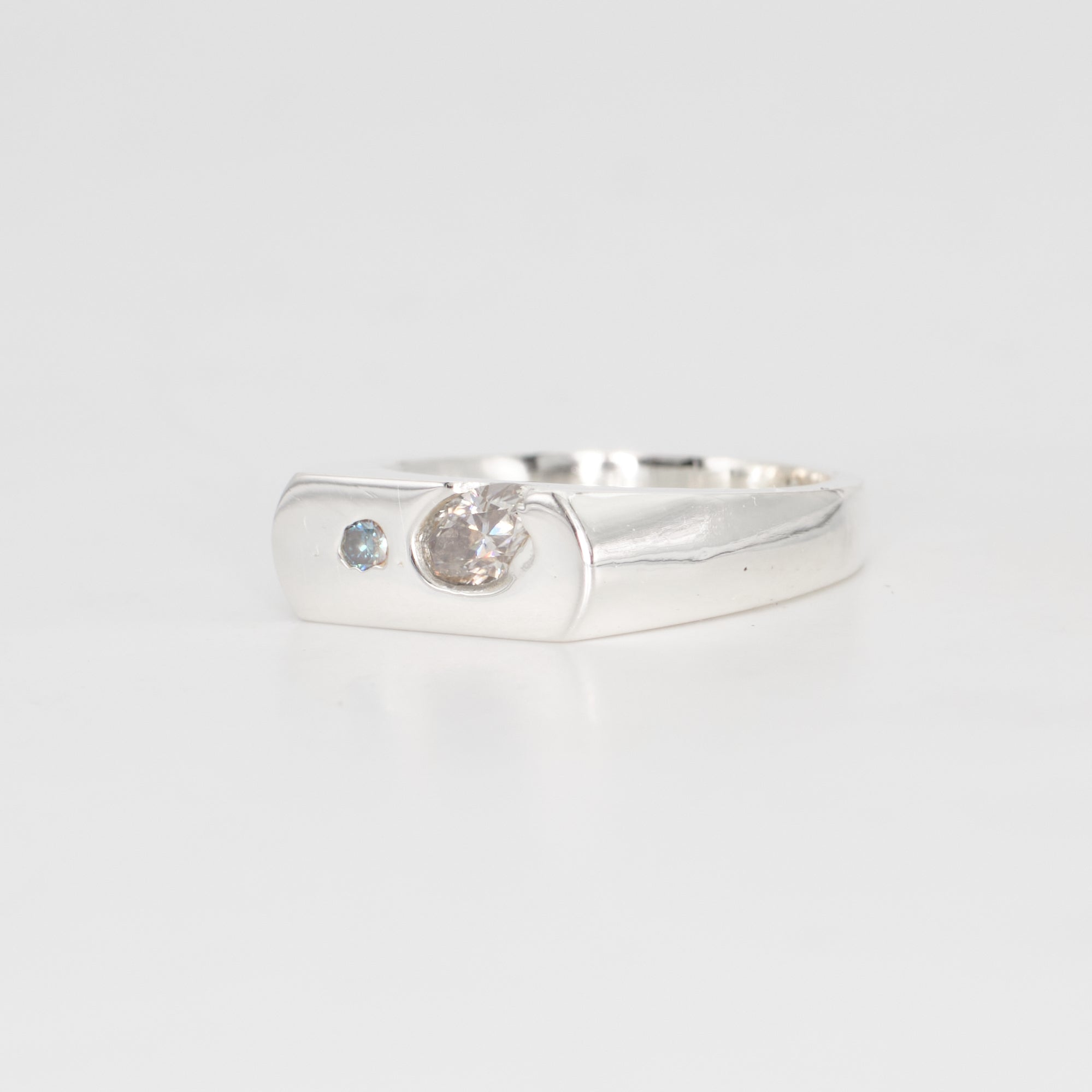The Kepler – Sterling Silver with Moissanite – EUR 47 | US 4