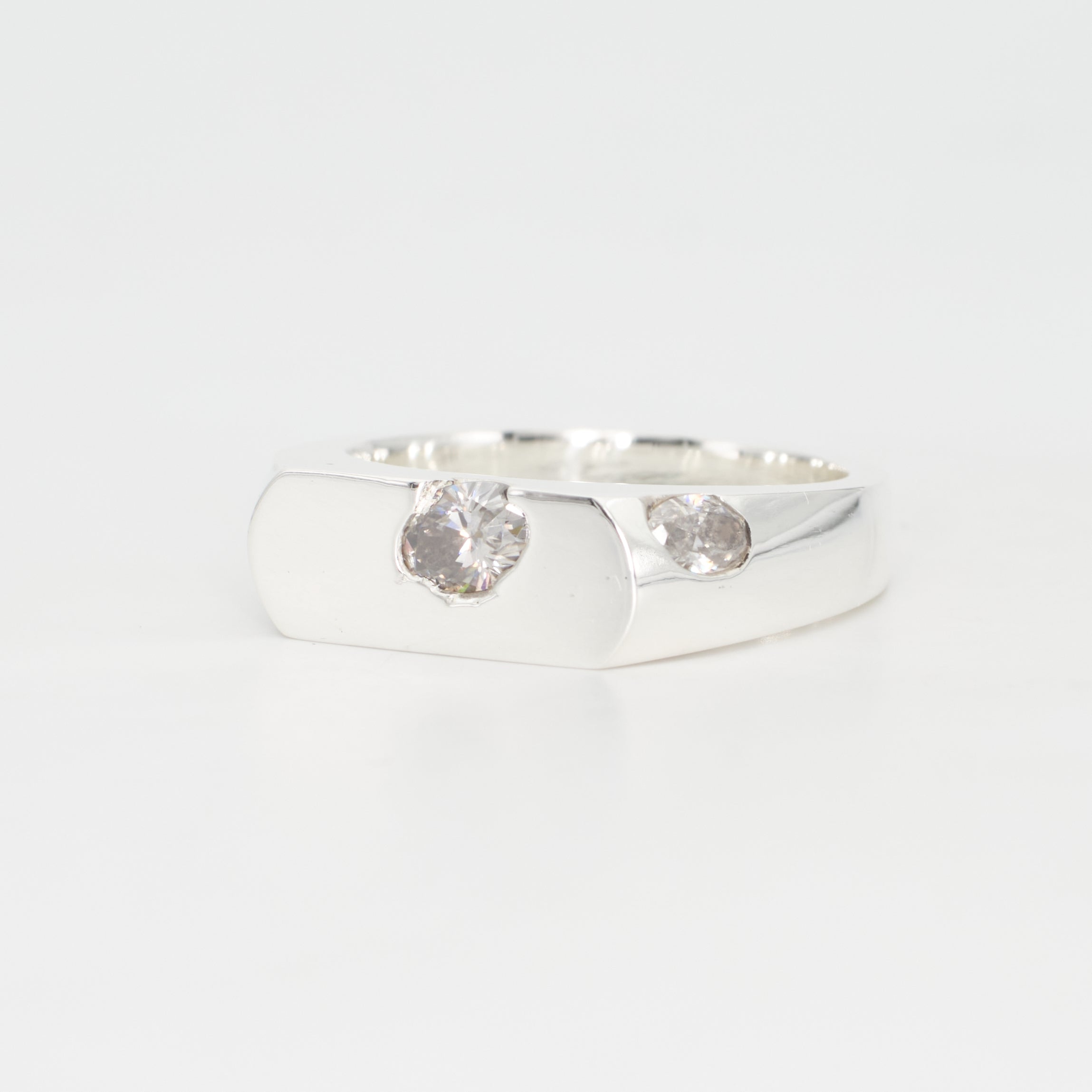 The Kepler – Sterling Silver with Moissanites – EUR 61 | US 9½