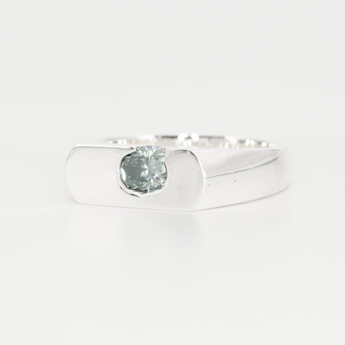 The Kepler – Sterling Silver with Moissanite – EUR 64 | US 10½