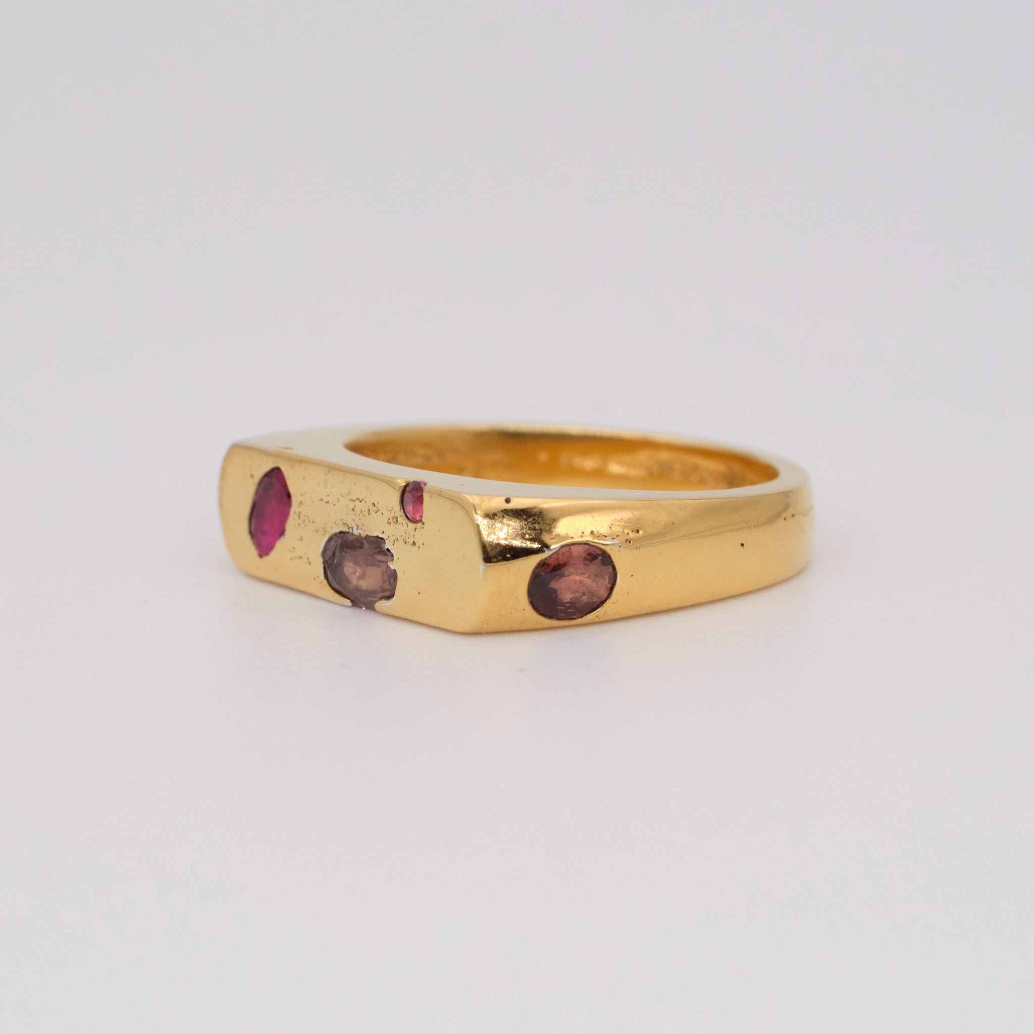 The Kepler – Gold plated Sterling Silver with Sapphires and Rubies – EUR 53 | US 6½